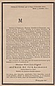 Alfred de Terrebasse : faire-part de décès