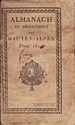 Almanach des Hautes-Alpes pour 1822 : couverture