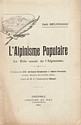 Alpinisme populaire, Emile Roux-Parassac : couverture