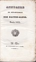 Annuaire du département des Hautes-Alpes, 1835 : titre