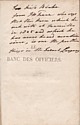 Le banc des officiers, Jean Faure du Serre
