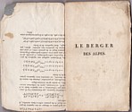 Le berger des Alpes, Faure