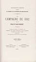 La campagne de 1692 dans le Haut Dauphiné : titre