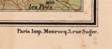 Carte topographique du massif du Mont-Pelvoux