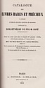 Catalogue de la bibliothèque d'un amateur dauphinois, 1867 : titre