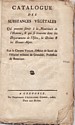 Catalogue des substances végétales : titre