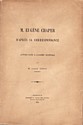 Correspondance d'Eugène Chaper : titre