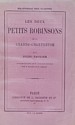 Les deux petits Robinsons de la Grande-Chartreuse : couverture