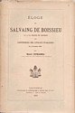 Eloge de Salvaing de Boissieu : couverture