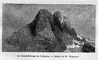Escalades dans les Alpes, E. Whymper : Pelvoux