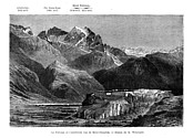 Escalades dans les Alpes, E. Whymper : Pelvoux depuis Mont-Dauphin