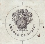 Ex-libris Amédée de Crozet
