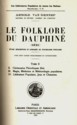 Le folklore du Dauphiné : titre II