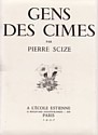 Gens des cimes, Pierre Scize, 1937 : titre