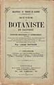 Guide du botaniste en Dauphiné : couverture