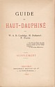 Guide du Haut-Dauphiné : titre