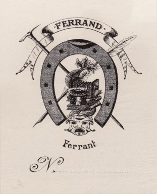 Henri Ferrand : grand ex-libris