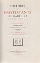 Histoire des protestants du Dauphiné : titre volume II