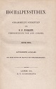 Hochalpenstudien, F. F. Tuckett : titre