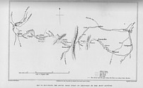 Illustrations of the Passes of the Alps, Brockedon : plan de la route de Turin à Grenoble par le Mont-Genèvre