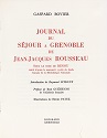 Trois mois de la vie de Jean-Jacques Rousseau, Auguste Ducoin : titre