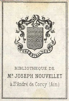 Joseph Nouvellet : ex-libris