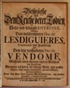 Entrevue Lesdiguières Vendome, Fassmann : titre