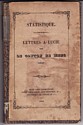 Lettres à Lucie sur le canton de Mens, André Blanc : couverture