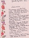 Madeleine Rivière-Sestier : lettre manuscrite