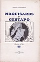 Maquisards et Gestapo : couverture