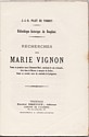 Marie Vignon, Pilot de Thorey : titre