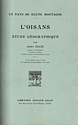 L'Oisans, André Allix : couverture