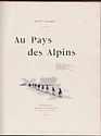 Au Pays des Alpins : titre