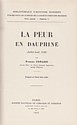 La peur en Dauphiné : titre