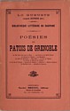 Poésies en patois de Grenoble : couverture