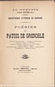Poésies en patois de Grenoble : titre