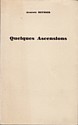 Quelques ascensions, Auguste Reynier : couverture