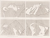 Planche I Outlines sketches of High Alps of Dauphiné