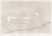 Planche IV Outlines sketches of High Alps of Dauphiné