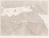 Planche X Outlines sketches of High Alps of Dauphiné