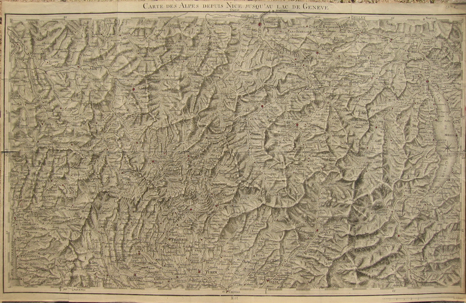 Topographie var