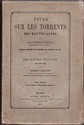 Etude sur les torrents des Hautes-Alpes : couverture