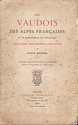 Les Vaudois des Alpes françaises et de Freissinières : couverture