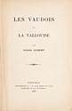 Les Vaudois de la Vallouise, Albert : titre